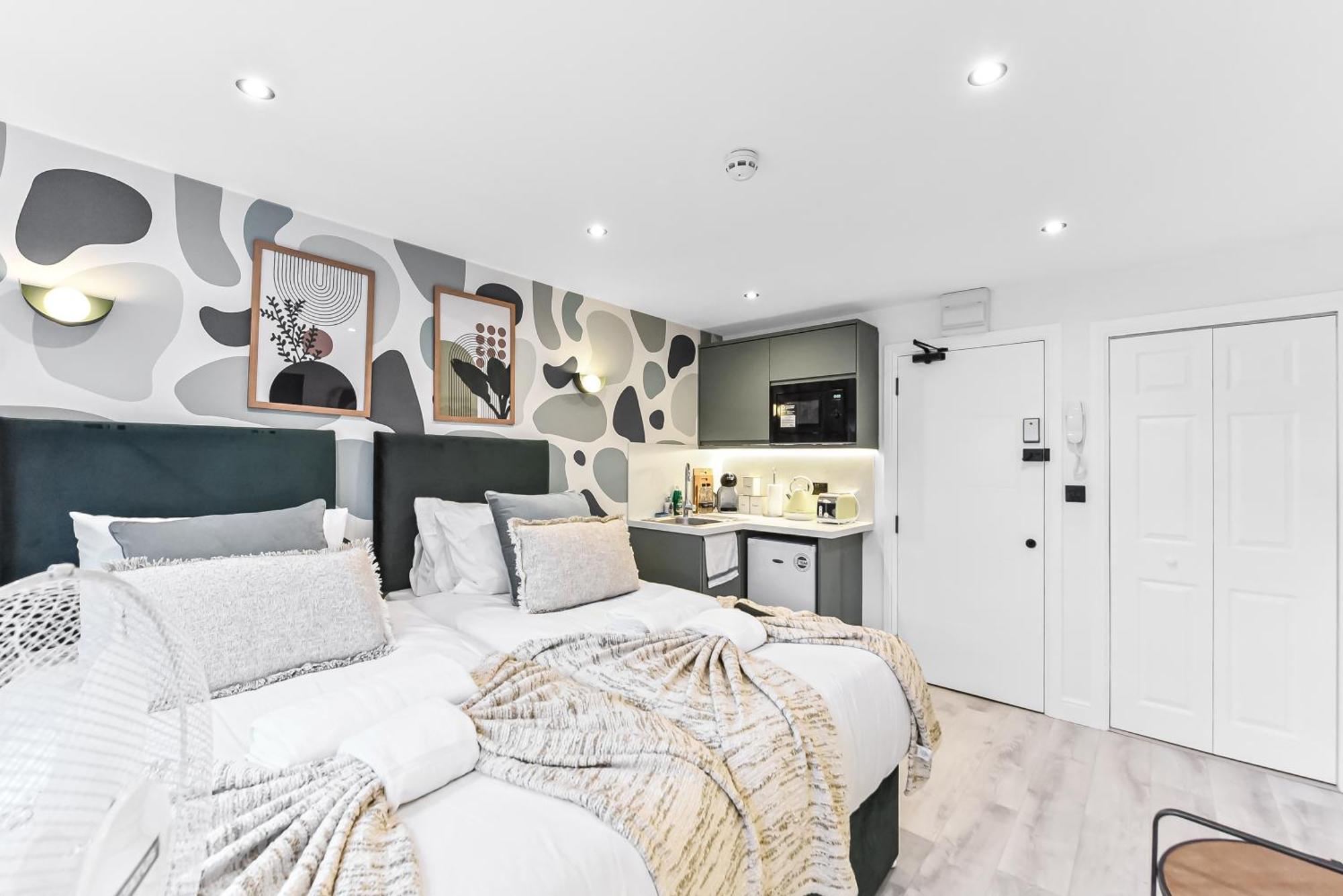 Chic & Trendy Designer Studio With Full Kitchen London Eksteriør bilde